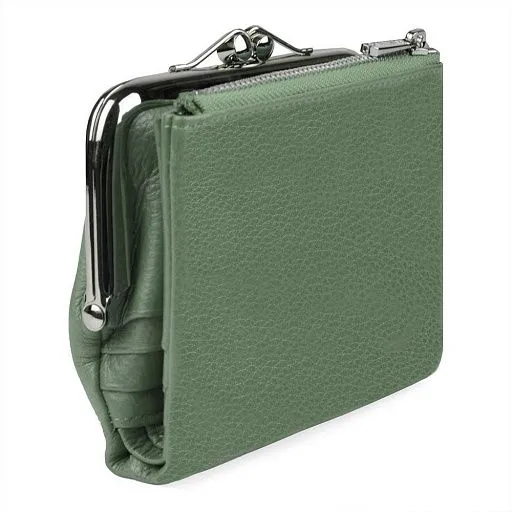 Кошелек жен PR-21078 мята нат.кожа Pratero