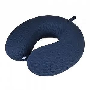 Подушка 95250 memory foam трикотаж с перфорацией син.