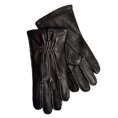 Перчатки черн 109 XL кожа/шерсть