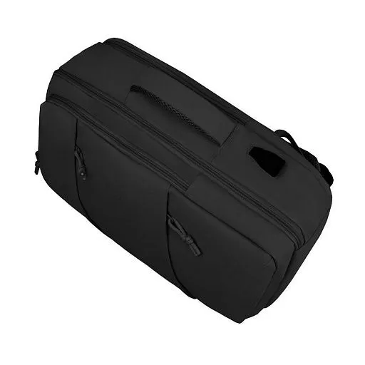 Ранец-чемодан BG-1177 черный текстиль в/о покр.