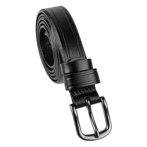 Ремень W-6417-2.7 черный нат.кожа
