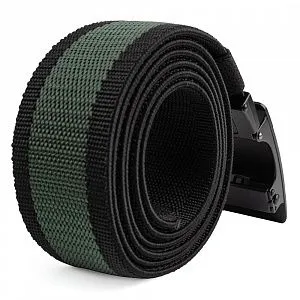 Ремень TT-AV-501-3.5 черн/зел.текстиль эластичный