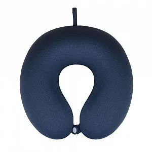 Подушка 95250 memory foam трикотаж с перфорацией син.
