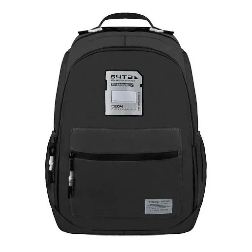Ранец BG-2383 черный текстиль