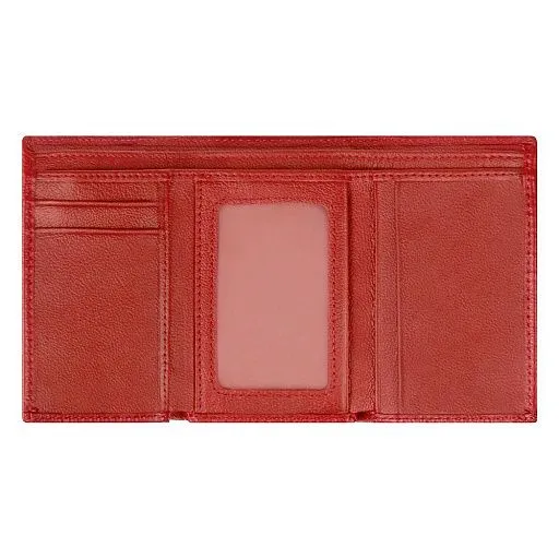 Кошелек женский MO-009 красный натуральная кожа