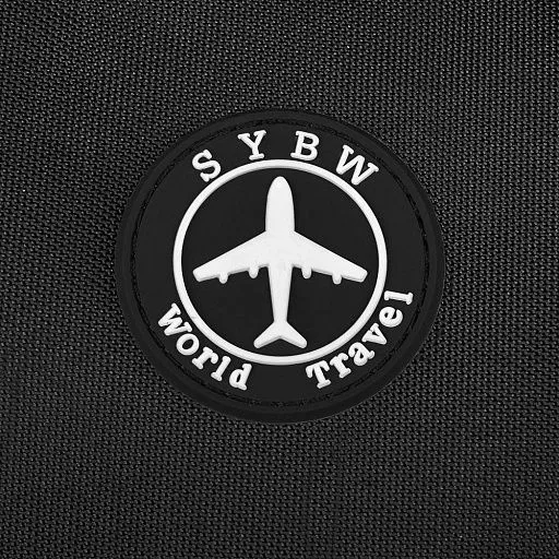 Саквояж BG-6302 черный текстиль ручн.кладь Победа