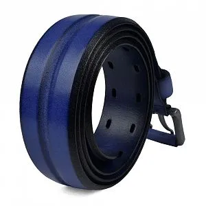 Ремень PI/G-936 син. нат.кожа CS
