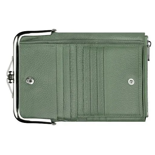 Кошелек жен PR-21078 мята нат.кожа Pratero