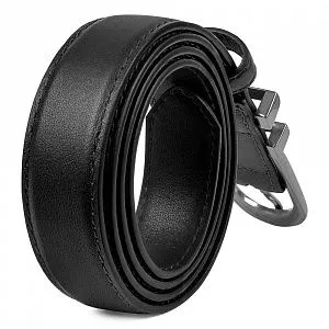Ремень W-780-2.4 черный нат.кожа