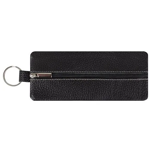 Ключница MO-121 черная натуральная кожа