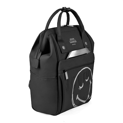 Рюкзак жен GH-009-1 черный текстиль