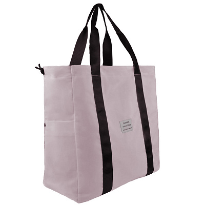 Сумка шоппер/рюкзак BG-602 розовый текстиль