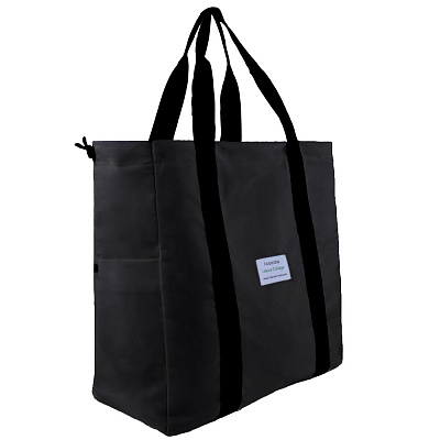 Сумка шоппер/рюкзак BG-602 черный текстиль