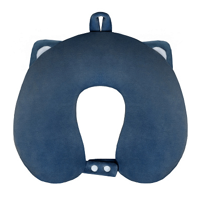 Комплект для путешествий детск (подушка memory foam, маска) GH-5782-30 синий